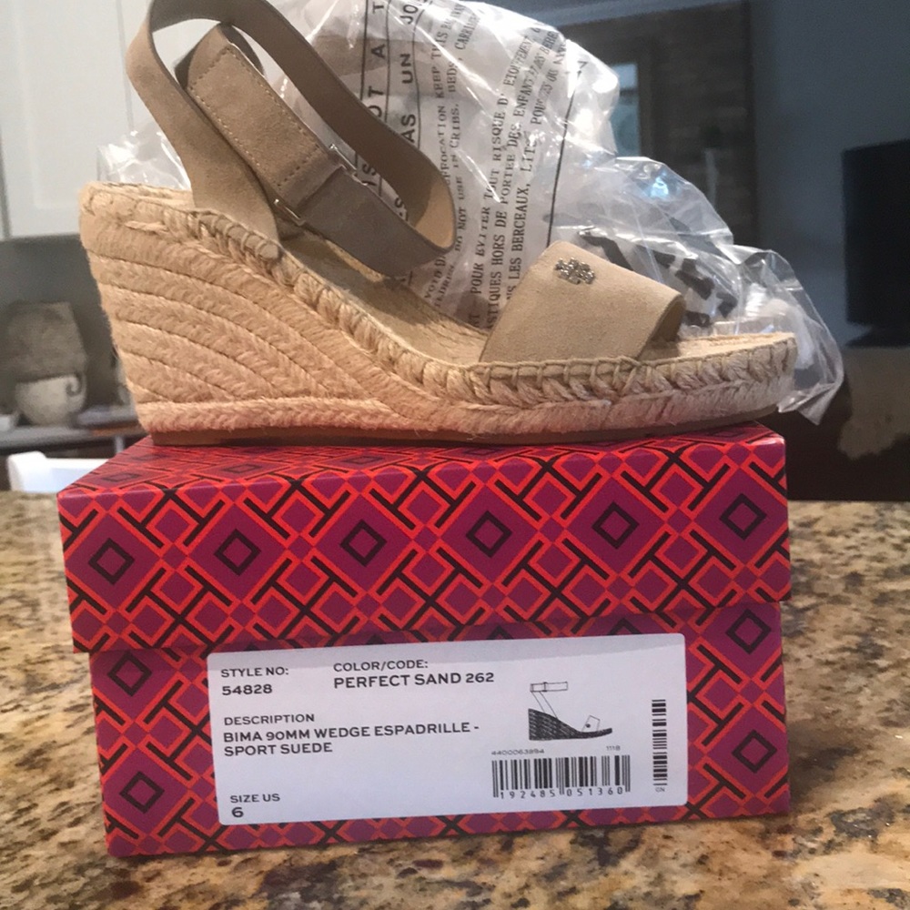 Tory Burch wedge espadrille
